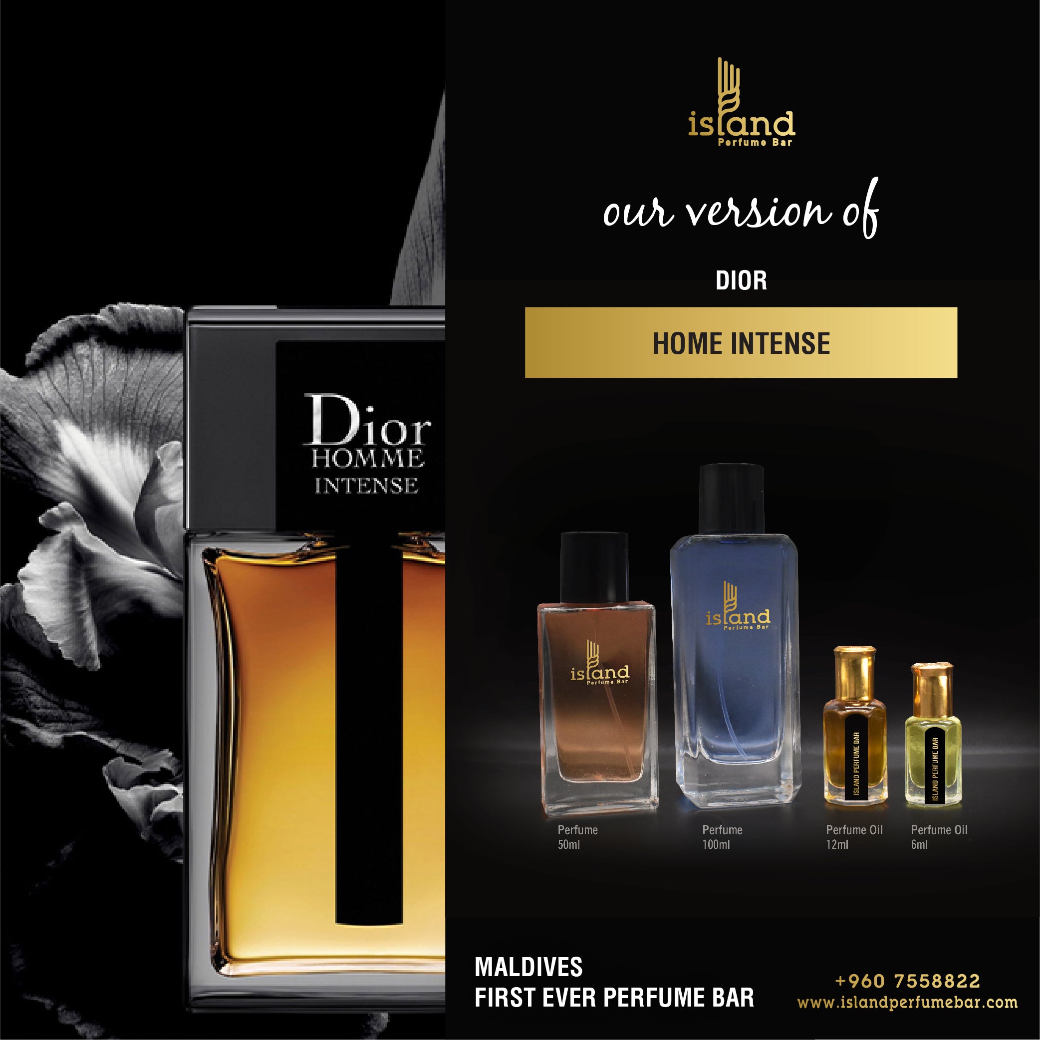 Dior Homme Intense Dior for men – Island Perfume Bar