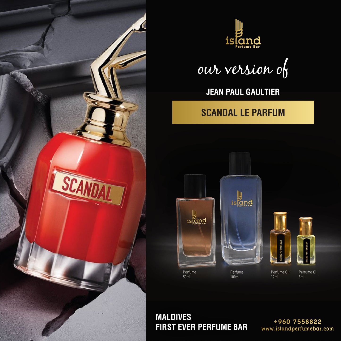 Scandal Le Parfum Jean Paul Gaultier for women