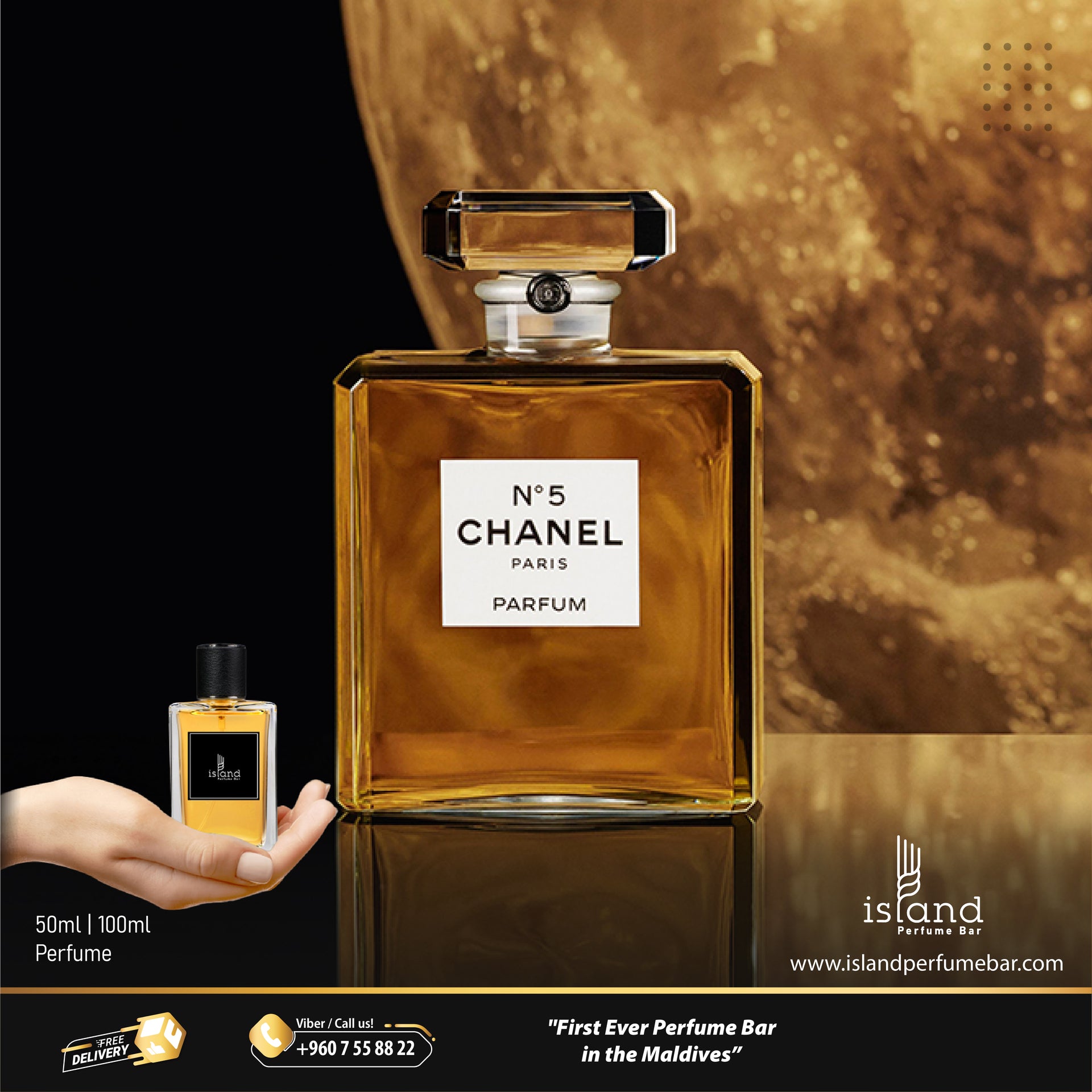 Chanel No for women – Island Perfume Bar - Main Image