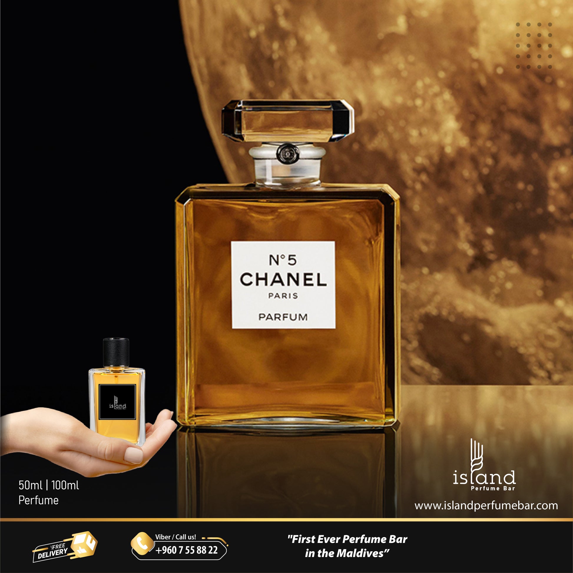 Chanel No 5 for women – Island Perfume Bar